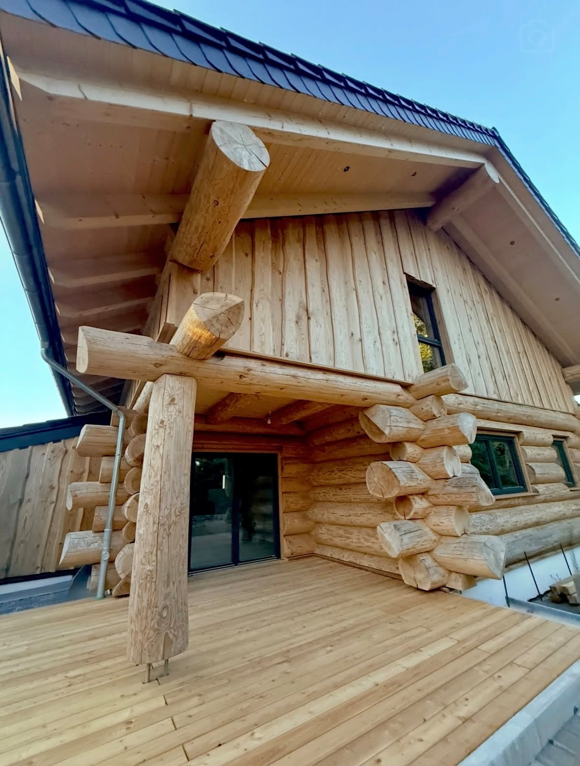Kanadisches Blockhaus EFH