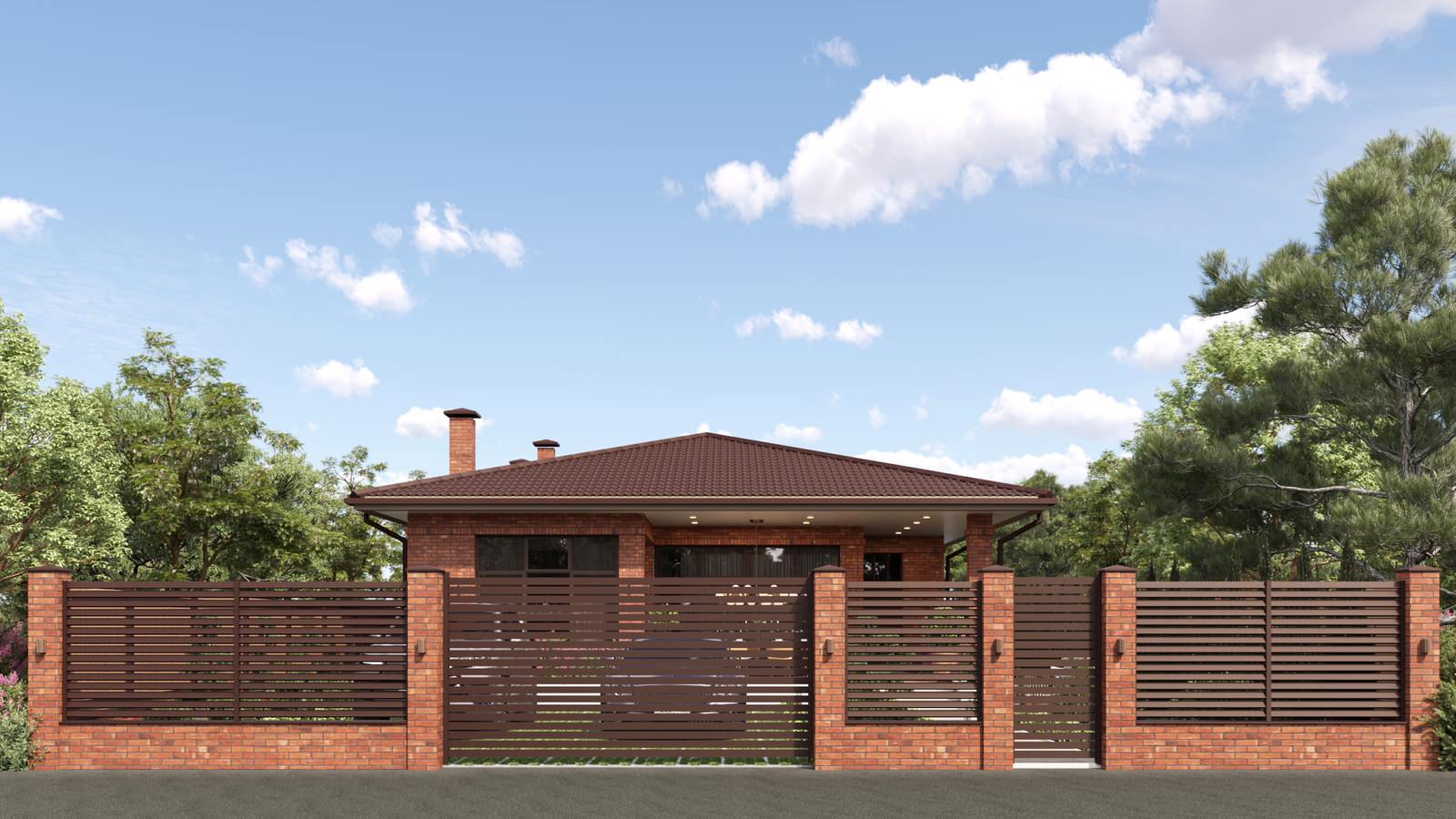 Одноэтажный дом на 160 кв.м. в Краснодаре