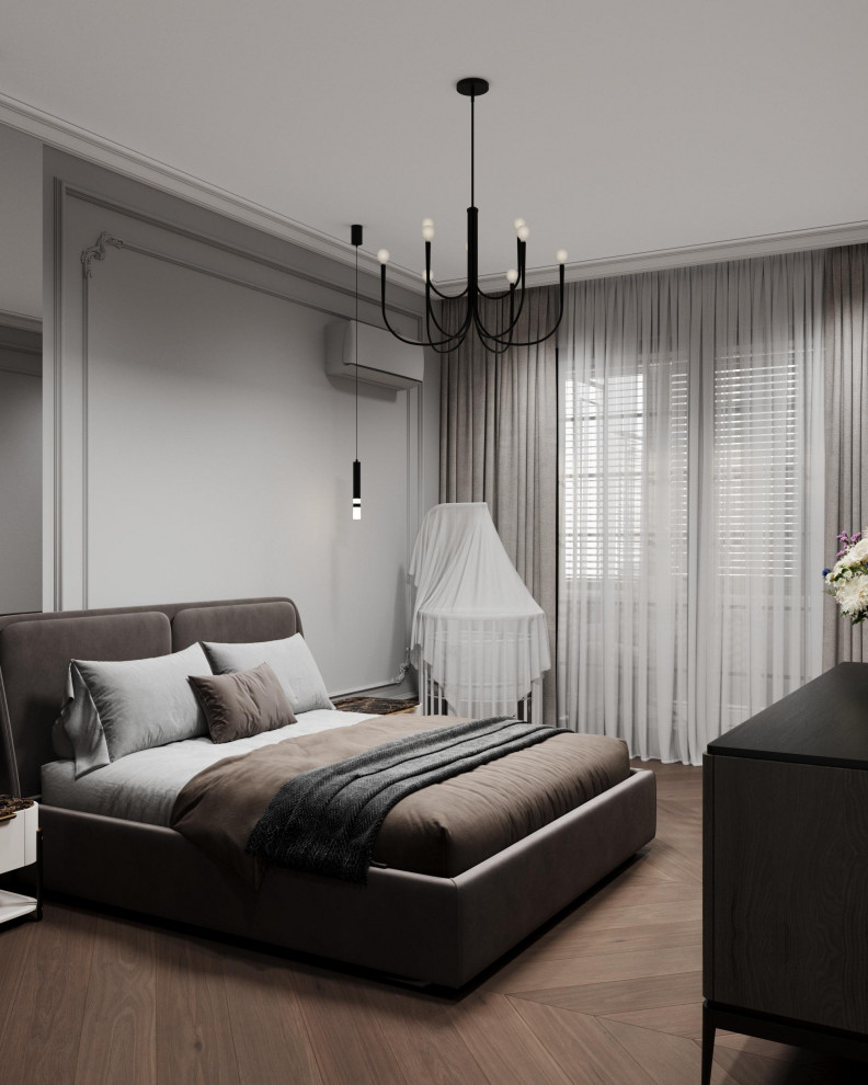 Квартира 90м2 в Краснодаре в стиле неоклассика