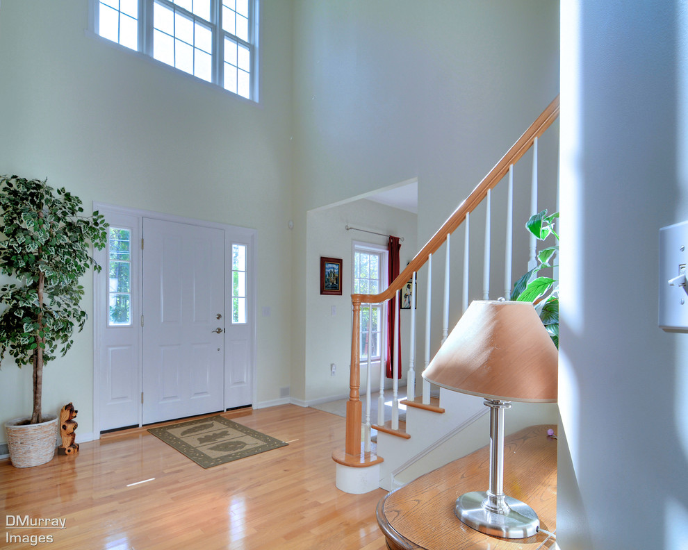 Entryway - transitional entryway idea