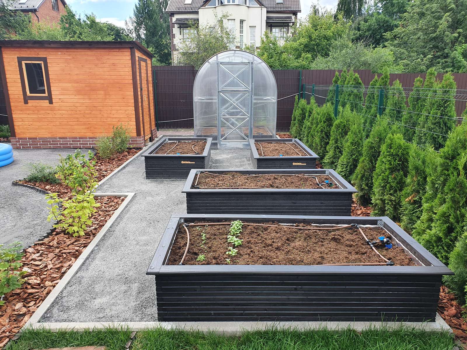 Обустройство приусадебного участка с нуля под ключ