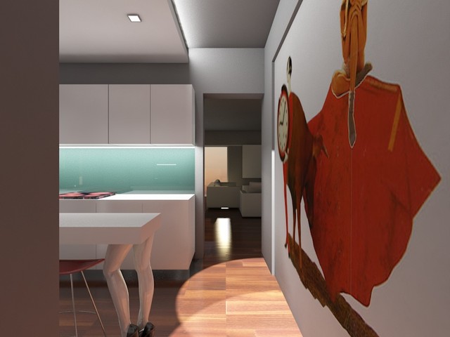 Sureal Kichen rendering