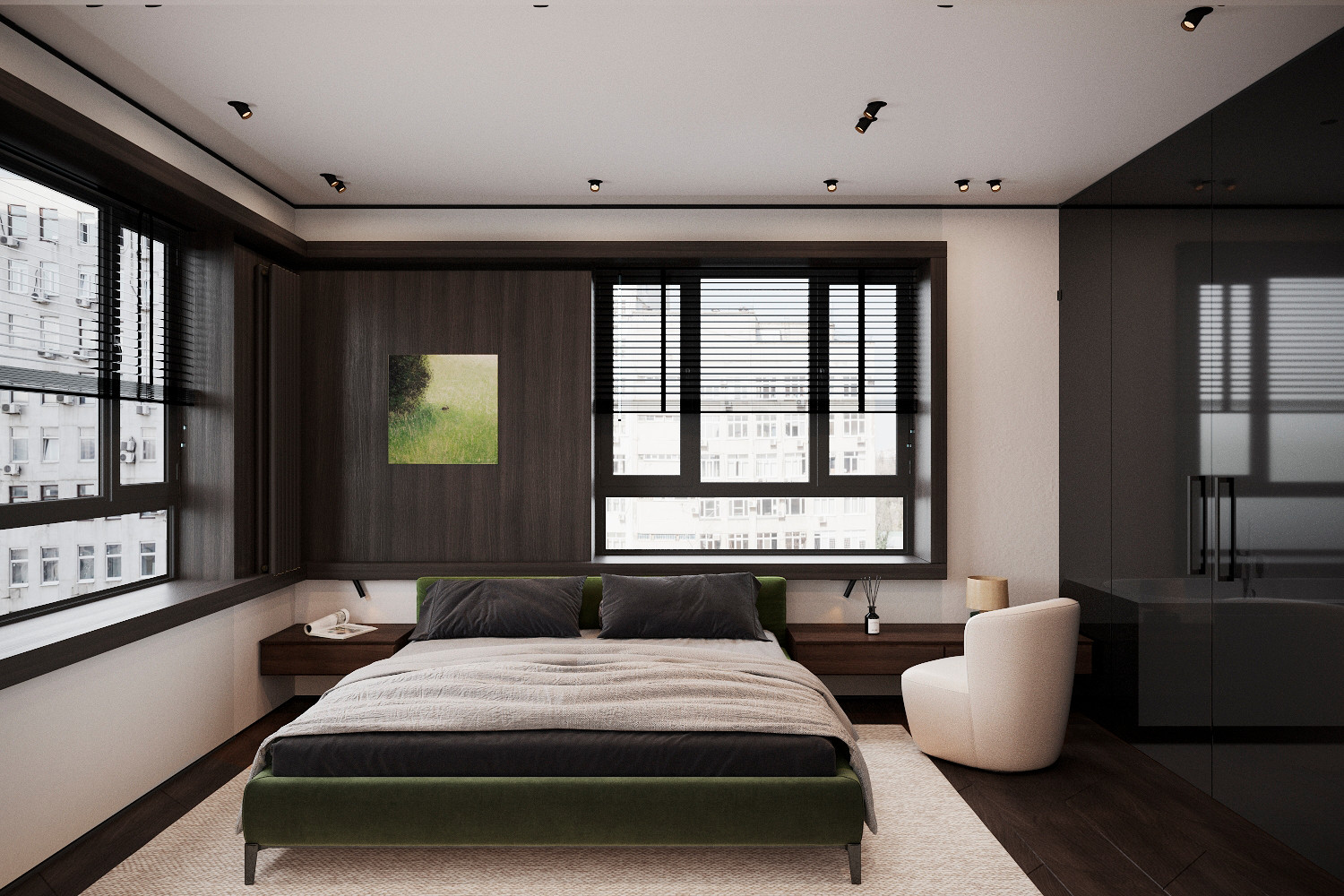 Квартира для семьи, которая любит природу и хоккей