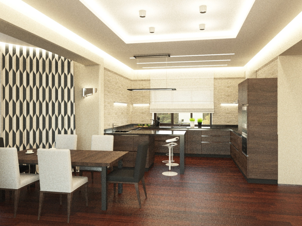 Интерьеры коттеджа в пос. Чесноковка