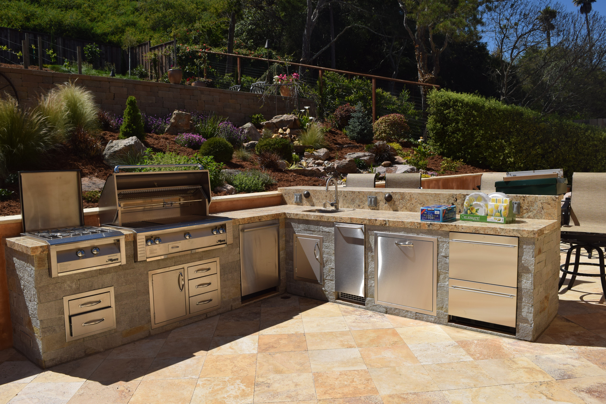 Mediterranean Backyard Transformation - Tiburon, CA