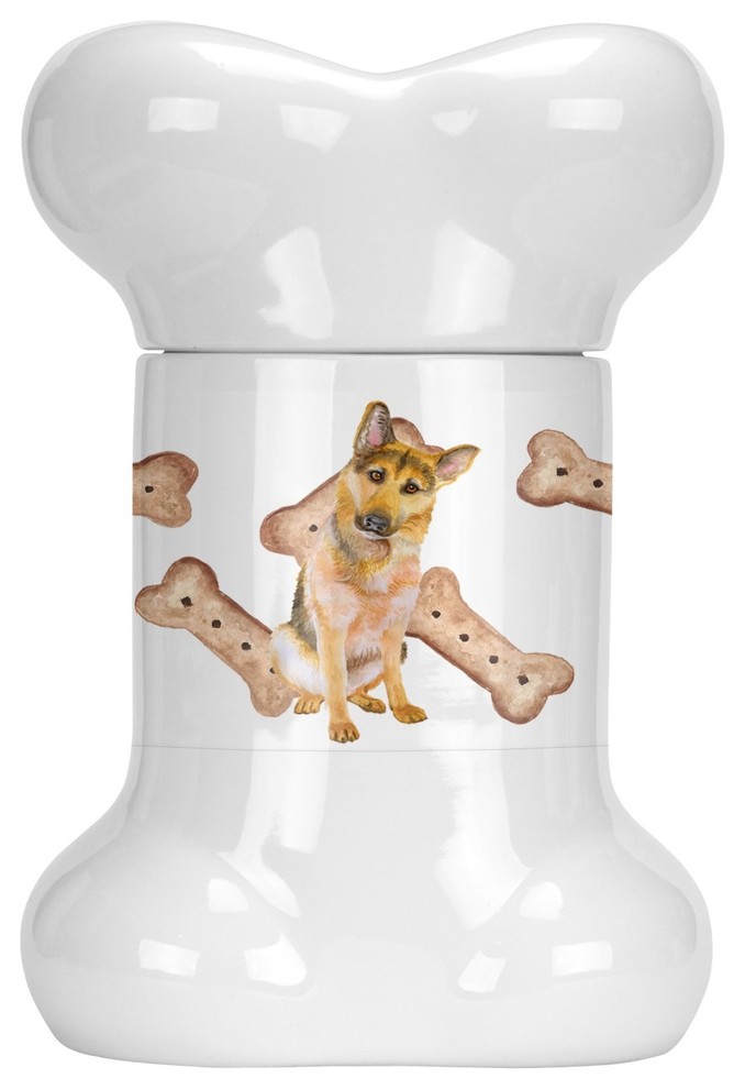 german shepherd cookie jar