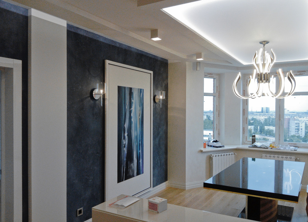 Завершенный проект квартиры на улице Турку, Санкт-Петербург, 140 м.кв.