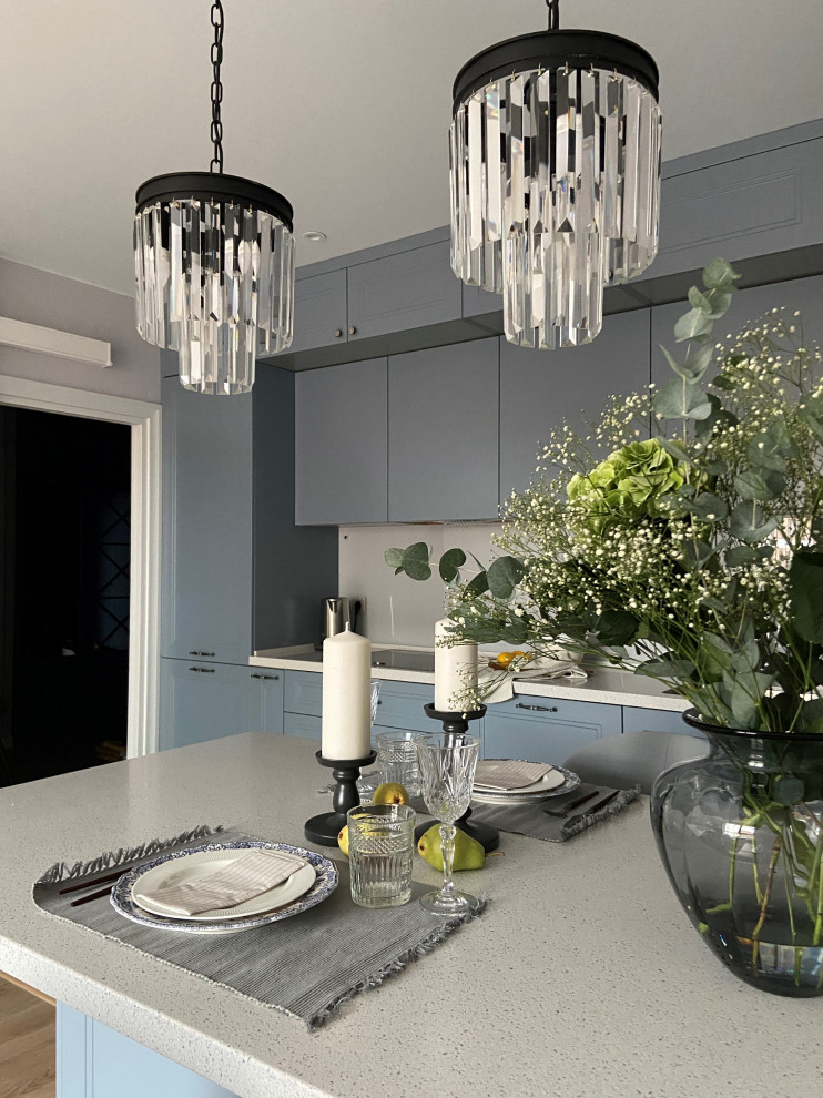 ПРОЕКТ ТРЁХКОМНАТНОЙ КВАРТИРЫ В ЖК "СТОЛИЧНЫЕ ПОЛЯНЫ"