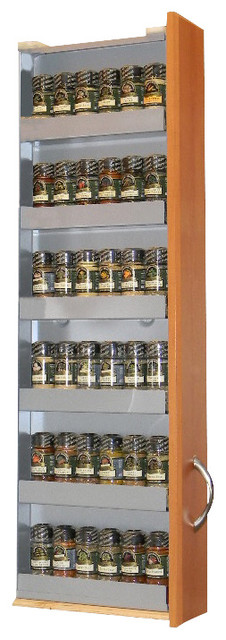 Dropout Spice Rack and Storage System, Left Facing