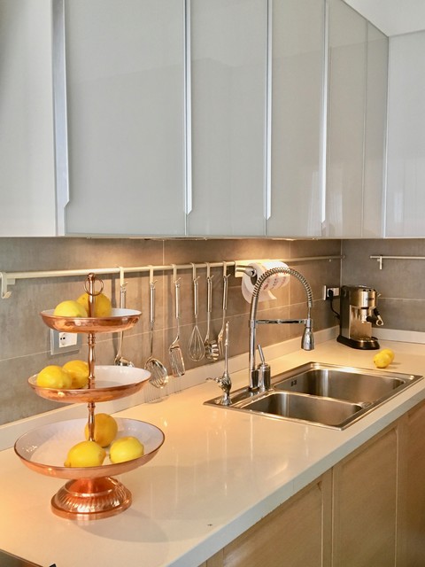 Immagine di una cucina design