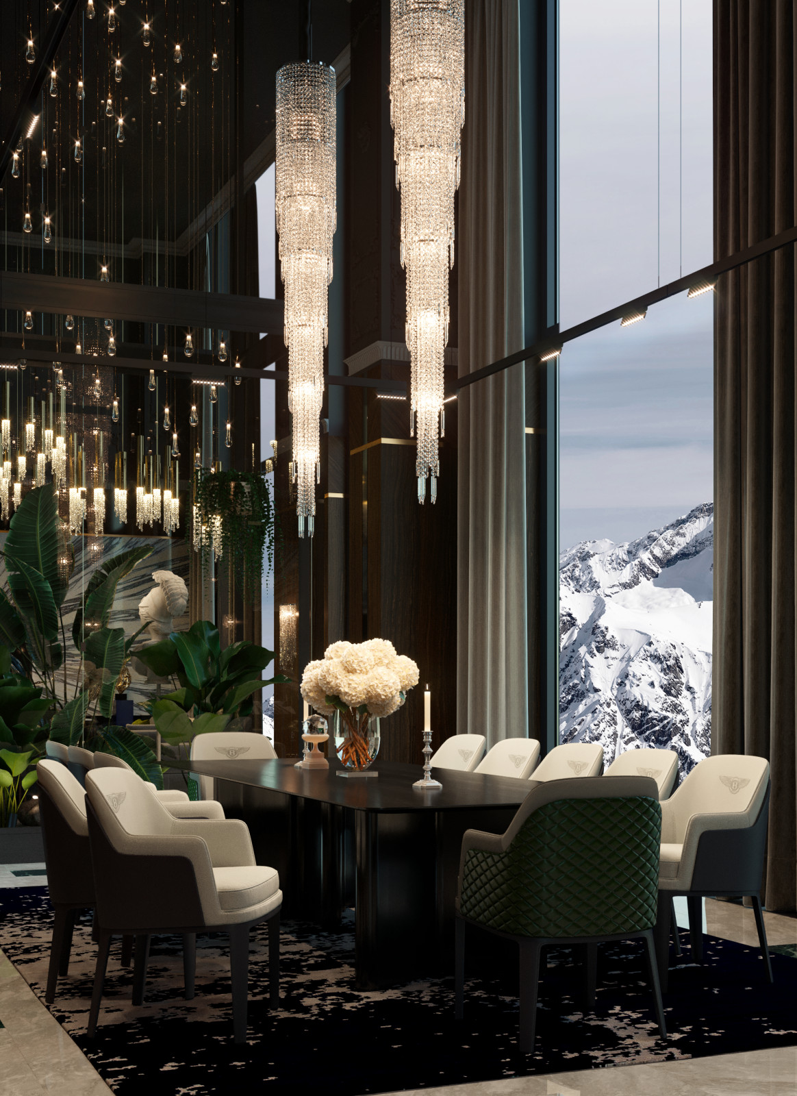 Патетичный интерьер