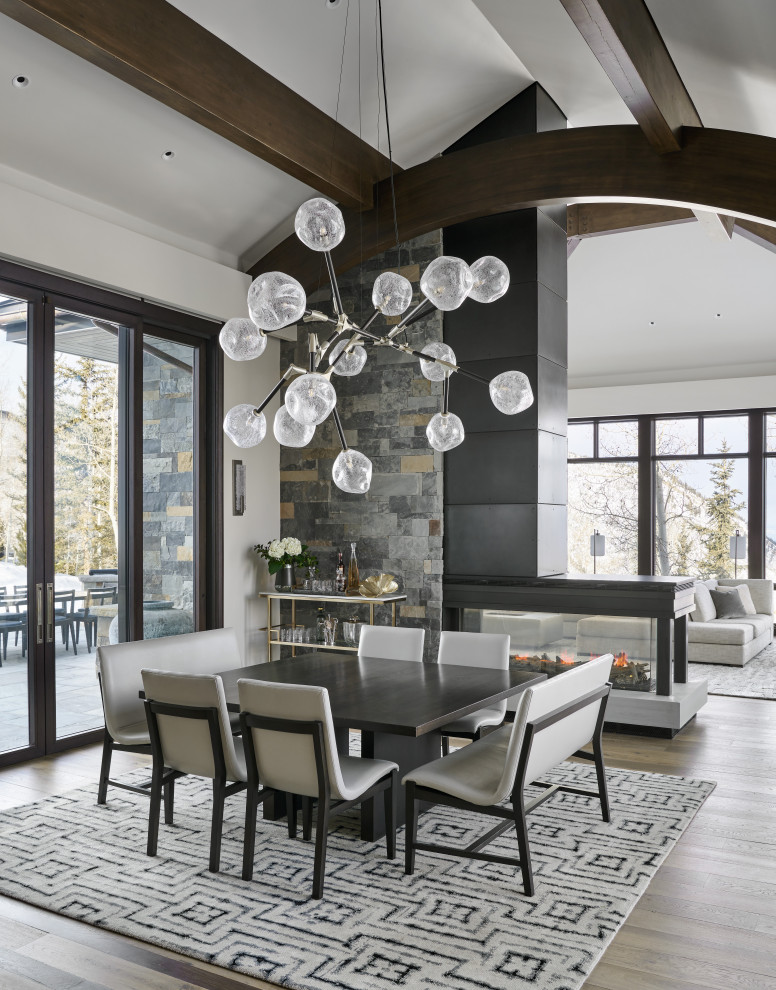 Home design - rustic home design idea in Denver
