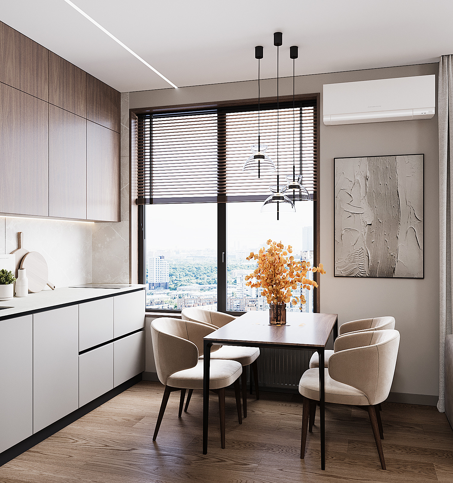 ЖК LEVEL Нагатинский, 1-к квартира 45 кв.м