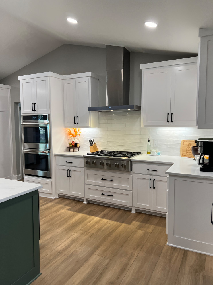 Sage Kitchen and Laundry Room