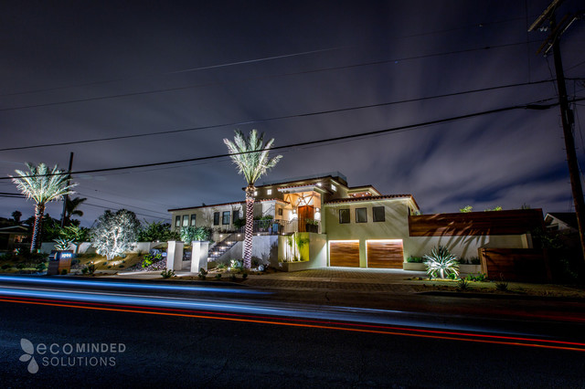 La Jolly Whole Home Renovation - Street View - Mediterranean - San ...