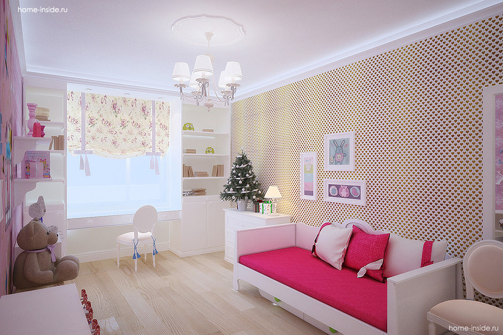 4-х комнатная квартира для молодой семьи. Проект.