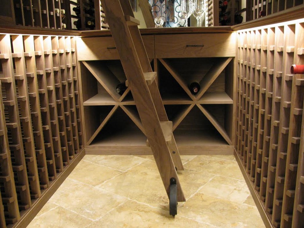 This is an example of a wine cellar in San Francisco.