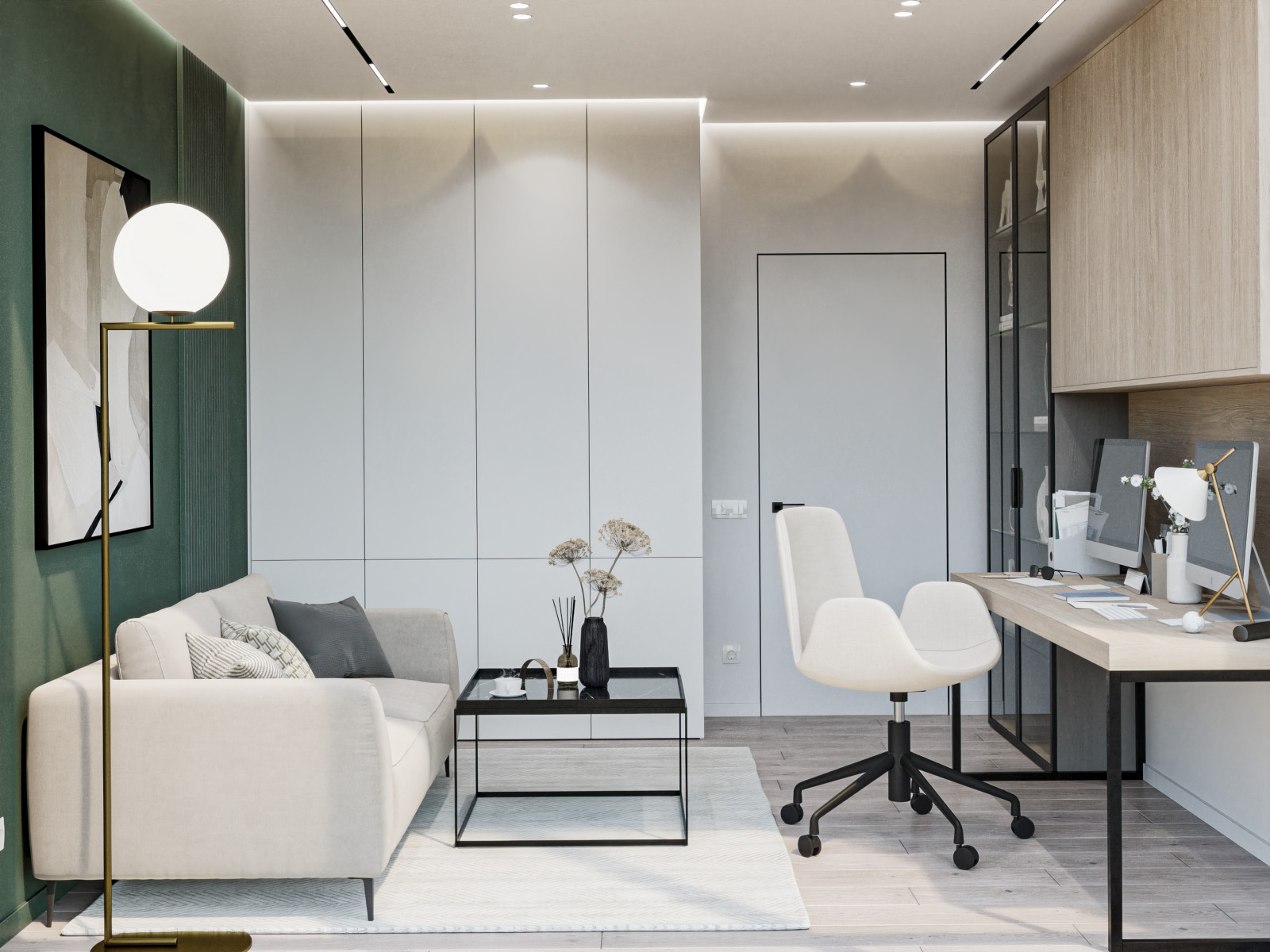 Двухкомнатная квартира в ЖК "Кутузовский Лайф"