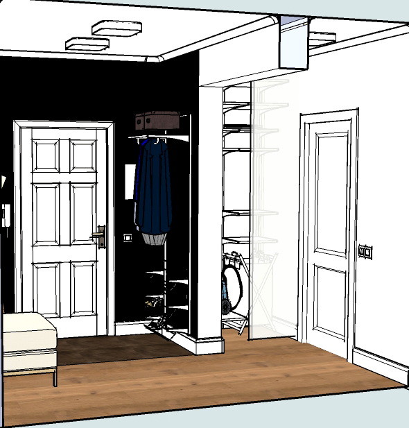 Скандинавский. 43кв.м (1к.кв)