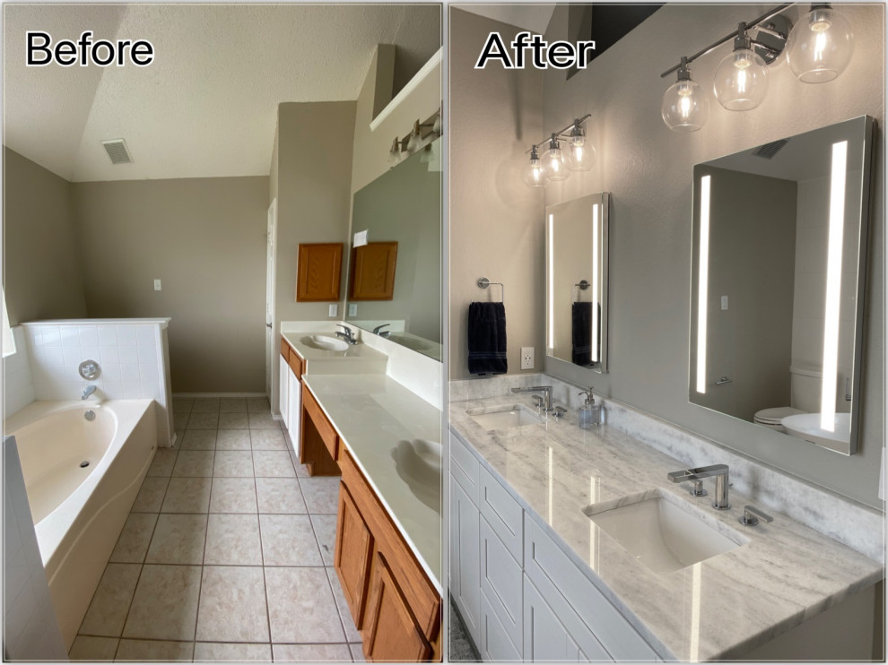 Before & After - Bathroom Remodel