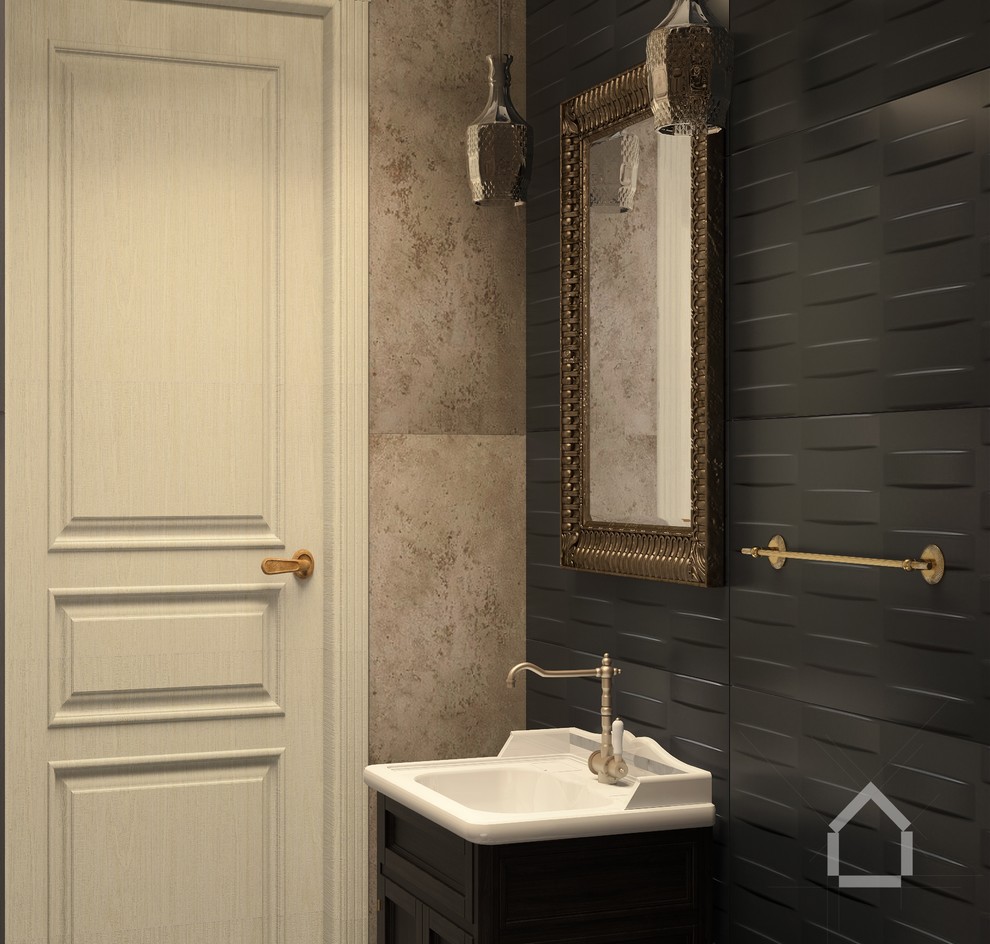 Маленький санузел в 3-х комнатной квартире Санкт-Петербург