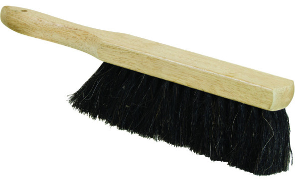 Quickie 412 Horse Hair Bench Brush with Wood Handle 13.5 