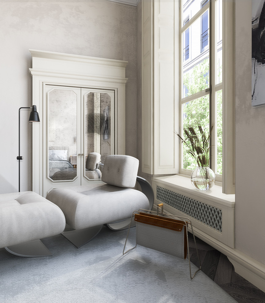 Визуализация светлого интерьера