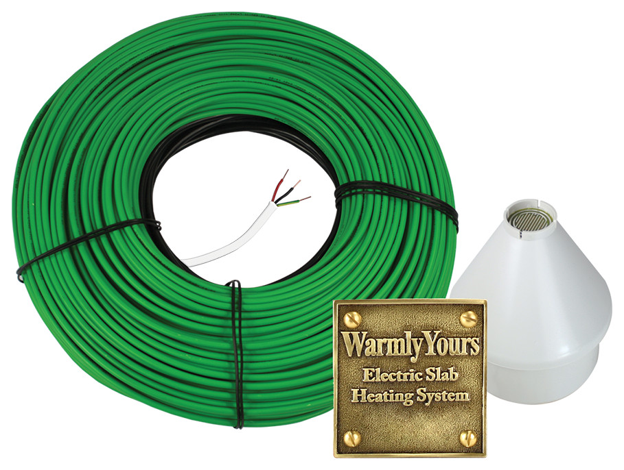 Snow Melting Kit With Heating Cable And Control, 21.38 Sq. Ft Modern