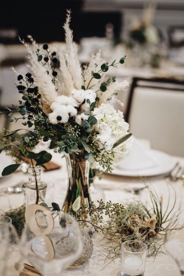 tendances déco mariage 2023 - nature chic