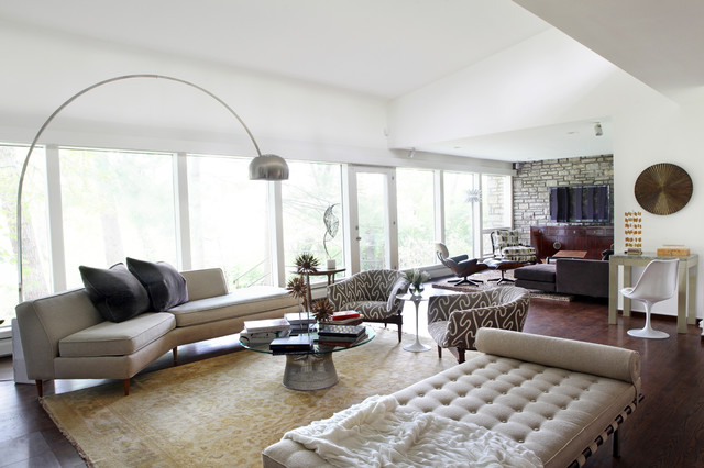 Mid Century Modern Masterpiece retro-dagligstue