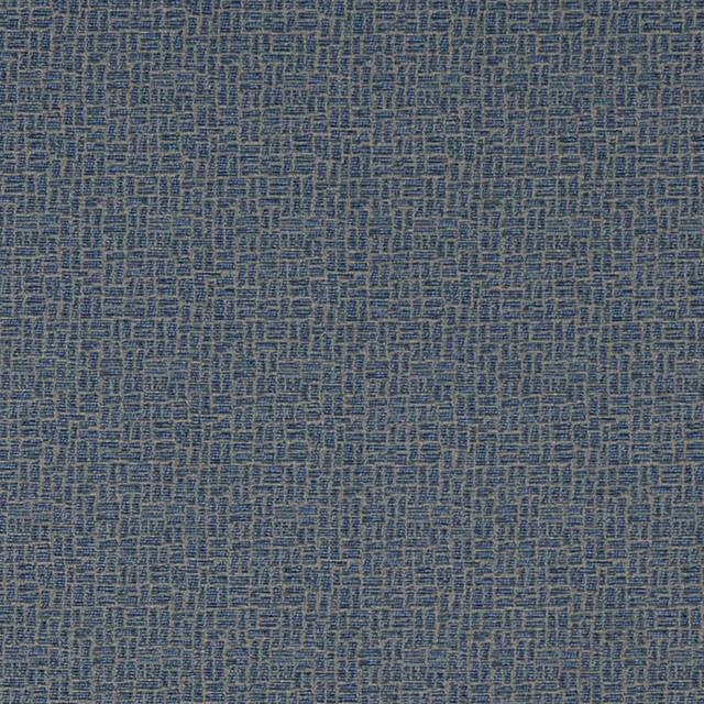 Navy Blue Cobblestone Contract Grade Upholstery Fabric By The Yard, By The Yard Contemporary