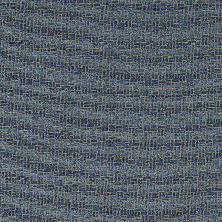 Navy Blue Cobblestone Contract Grade Upholstery Fabric By The Yard, By