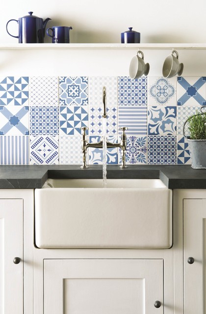 Tapestry transitional-kitchen