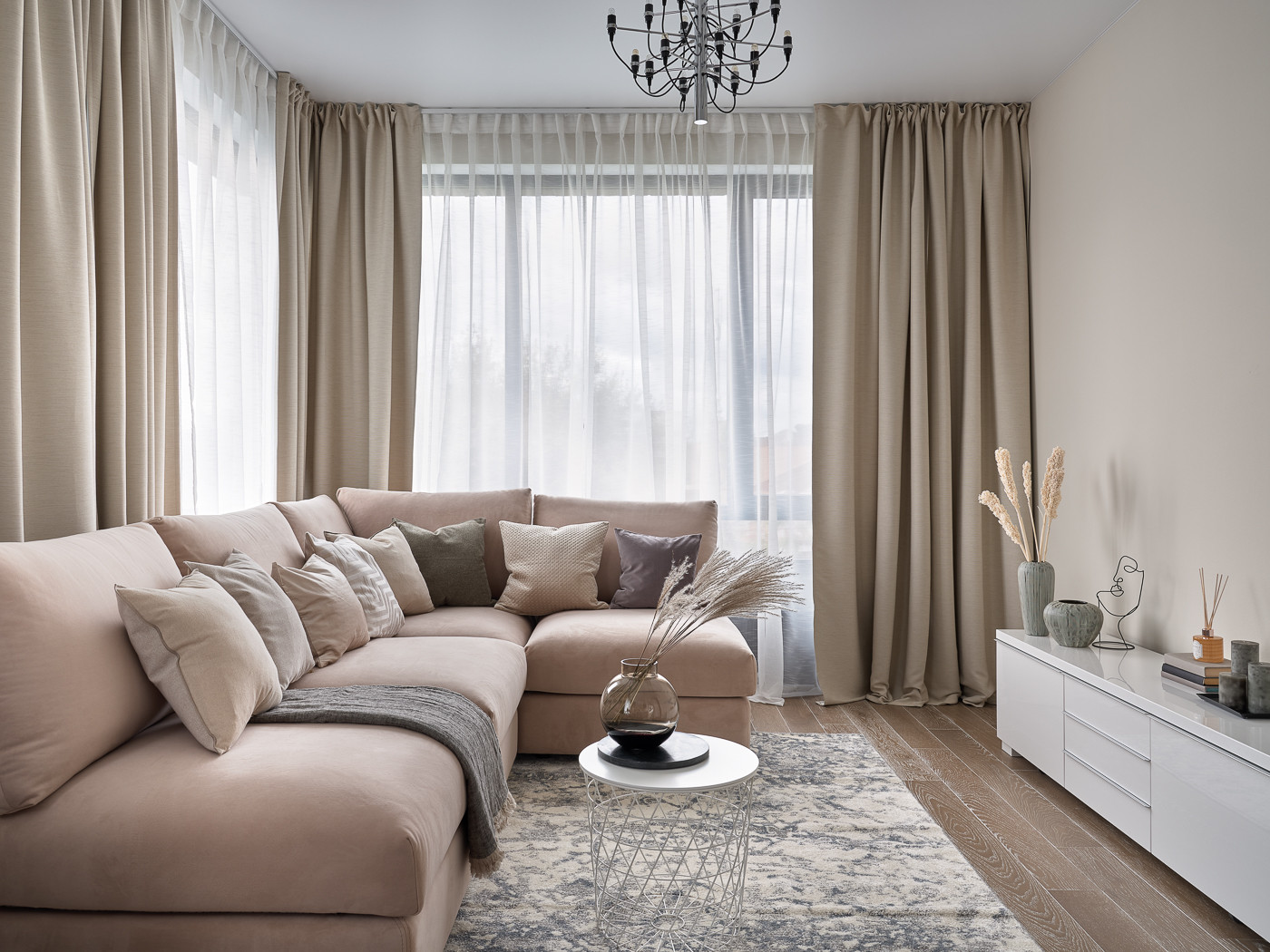 Стилизация квартиры в ЖК Левл Павелецкая