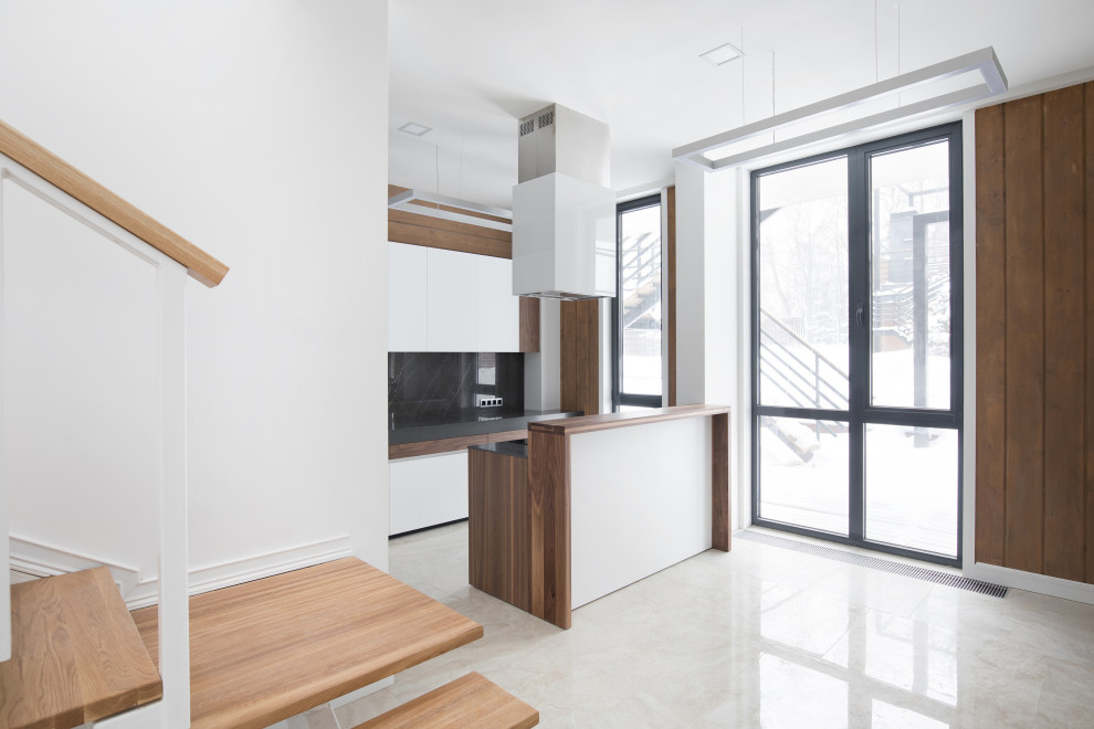 Загородный жилой дом 250 кв.м в стиле Шале.