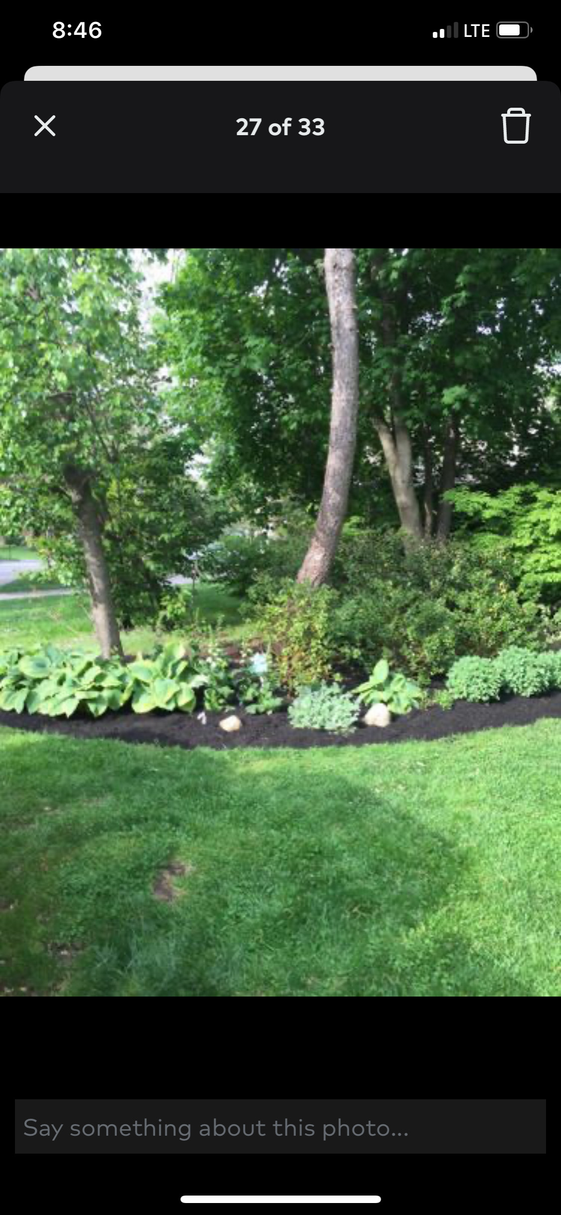 Landscaping projects