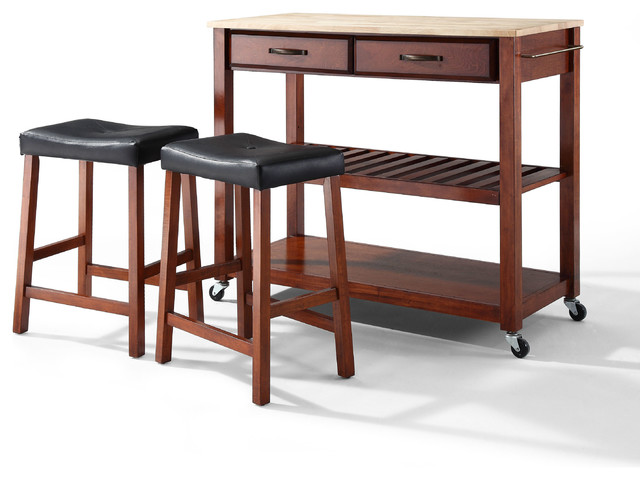 Kitchen Island Cart With Stools crosley natural wood top kitchen cart/island with stools Kitchen Island Cart With Stools crosley natural wood top kitchen cart/island with stools