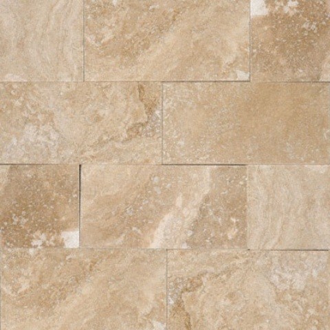 Honed Tuscany Ivory Travertine Tile, 25 Sq. ft.