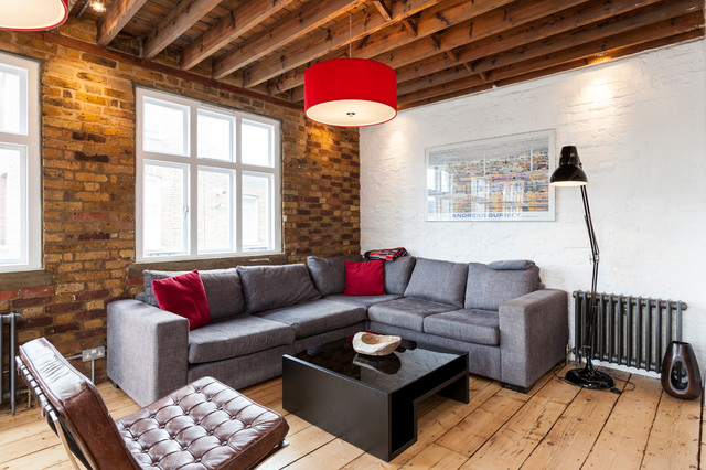 Clerkenwell Flat contemporary-vardagsrum
