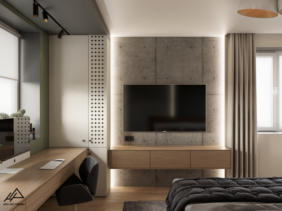 Современный минималистичный интерьер с элементами классики