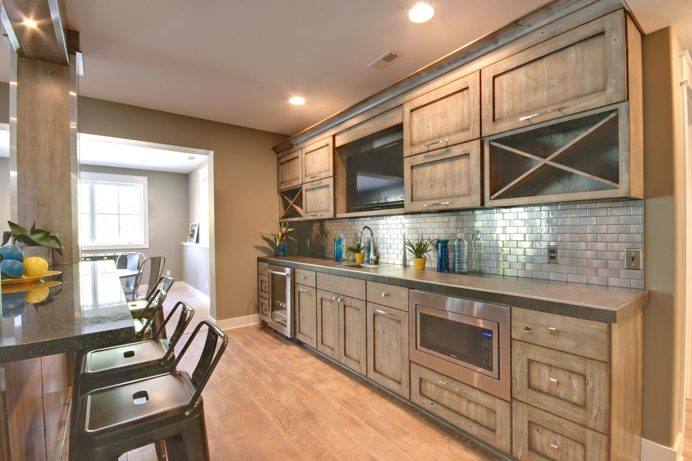 Kitchen - transitional kitchen idea in Grand Rapids