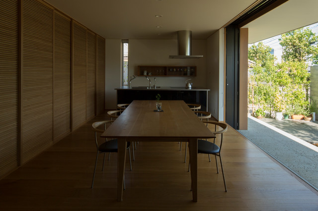 私の家 moderne-salle-a-manger