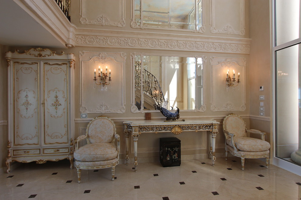 декорирование интерьера в доме на побережье