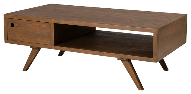 Fancy Scandinavian Coffee Table With Drawer Cinnamon Fancy Scandinavian Coffee Table With Drawer Cinnamon