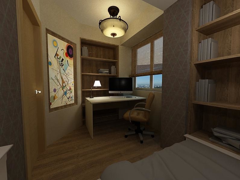 Дизайн-проект квартиры 72 кв. м