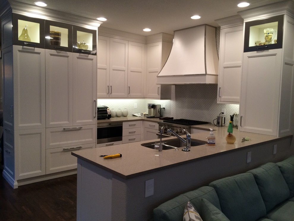 Inspiration for a transitional kitchen remodel in Denver
