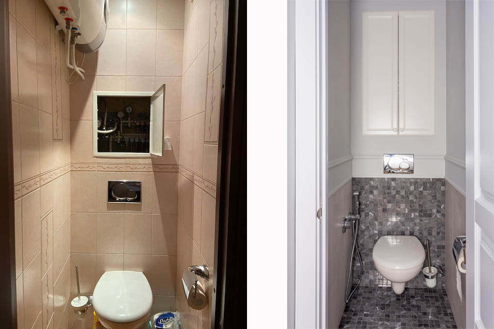 Обновление квартиры в старом фонде (фото ДО)