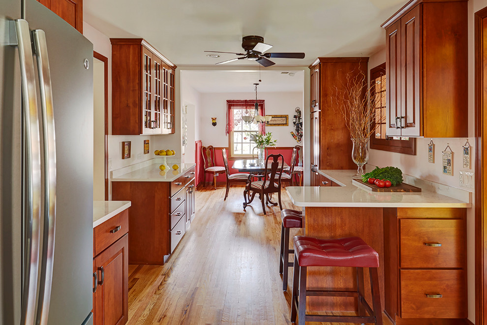 classic galley kitchen design