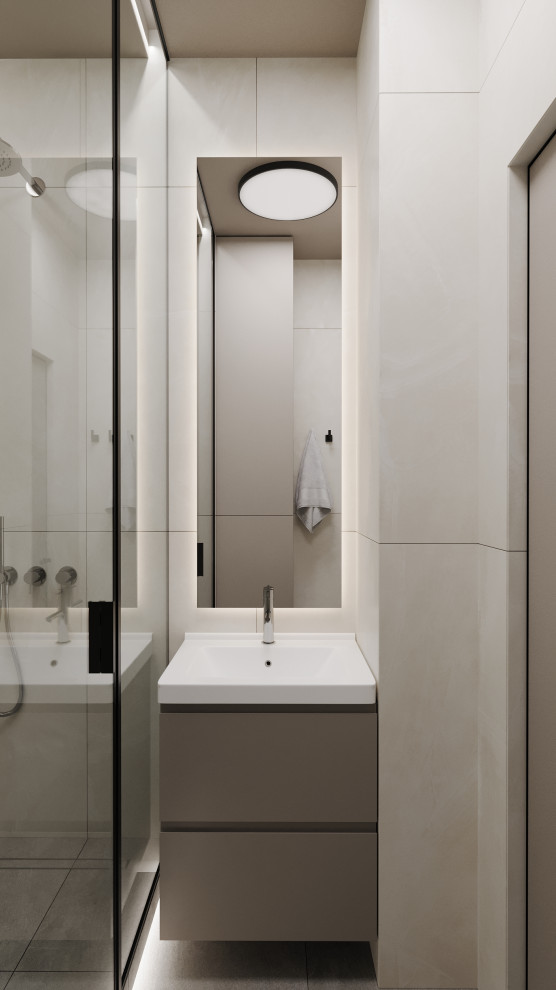 ЖК ID-Kudrovo, лаконичный интерьер в концепции минимализм