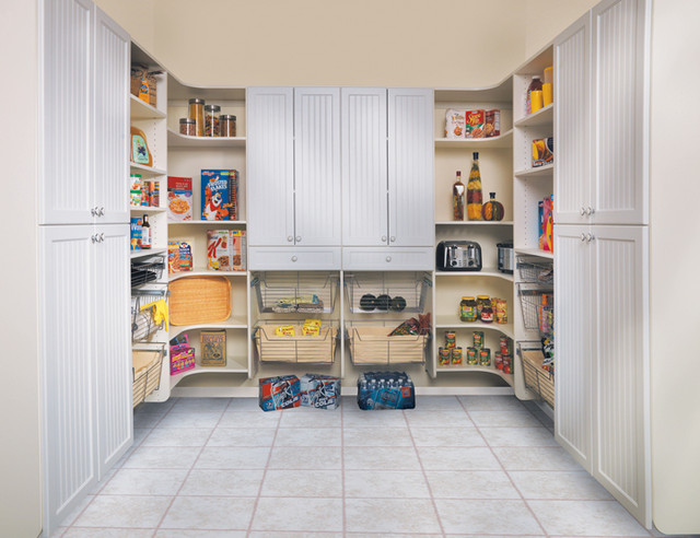 Canyon Creek - Pantry in White Melamine - Modern - Kitchen - Seattle ...